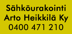 Sähköurakointi Arto Heikkilä Ky logo